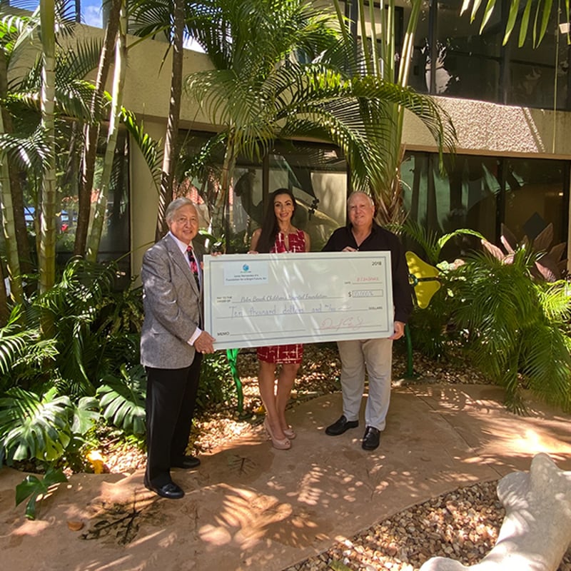Palm Beach Children’s Hospital, DinoSOAR garden preview 9